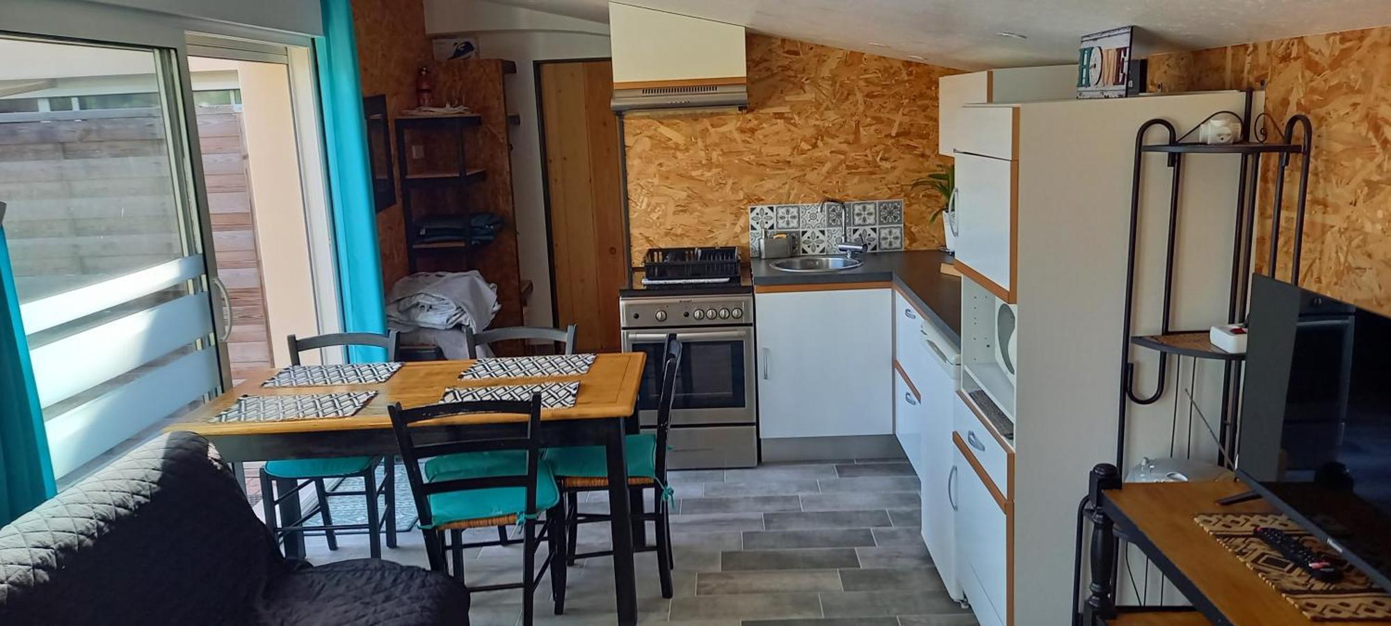 Studio Location Saisonniere Bord De Mer. Saint-Michel-Chef-Chef Bagian luar foto